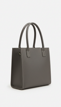 Bolso tote de cuero negro