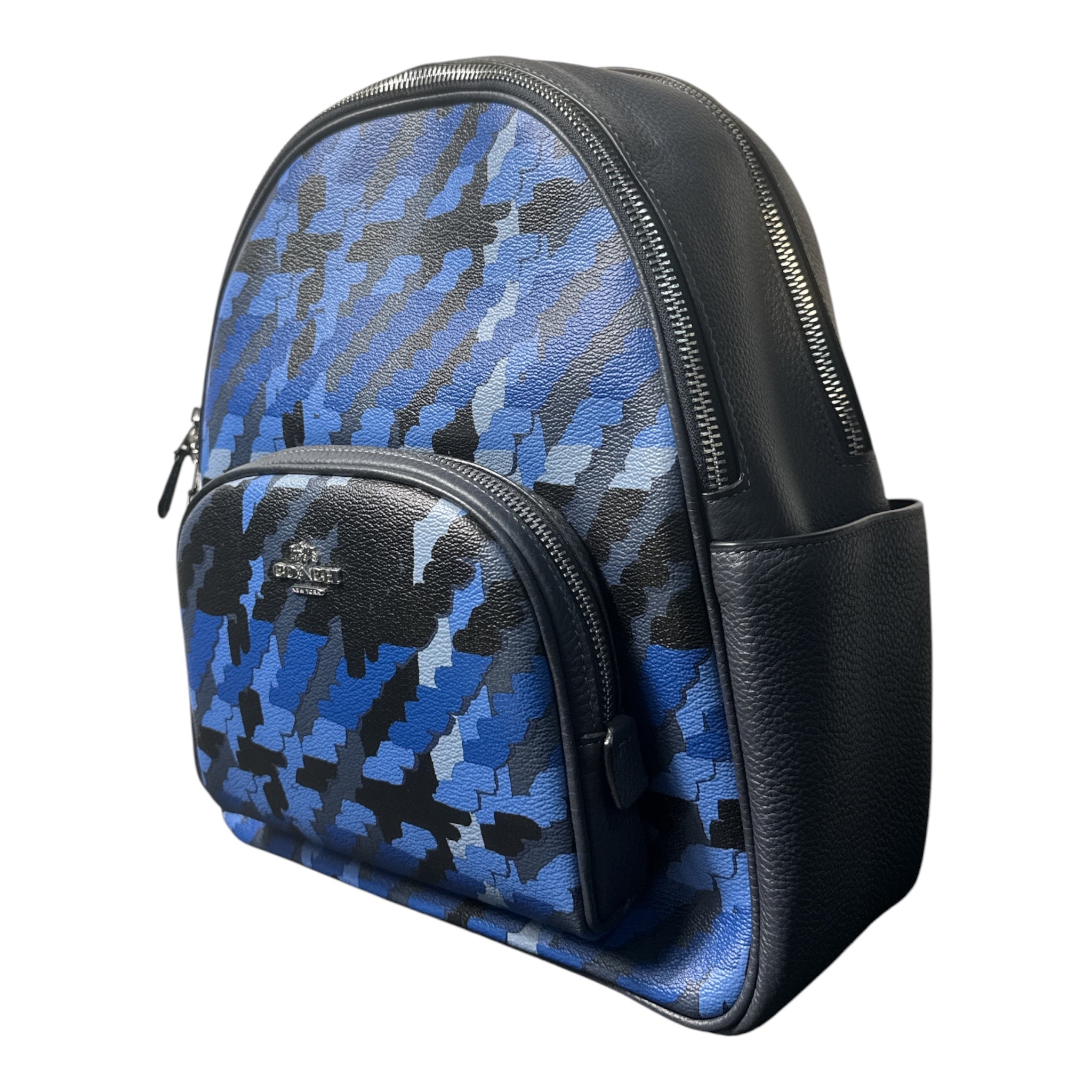 Coach Charter Backpack Camo Print Azul/Negro