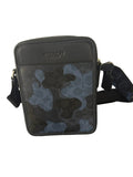 Mariconera Coach Metropolitan Soft Small Messenger Camuflaje Azul