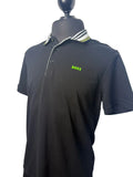 Playera Polo BOSS Paule 4 Negra