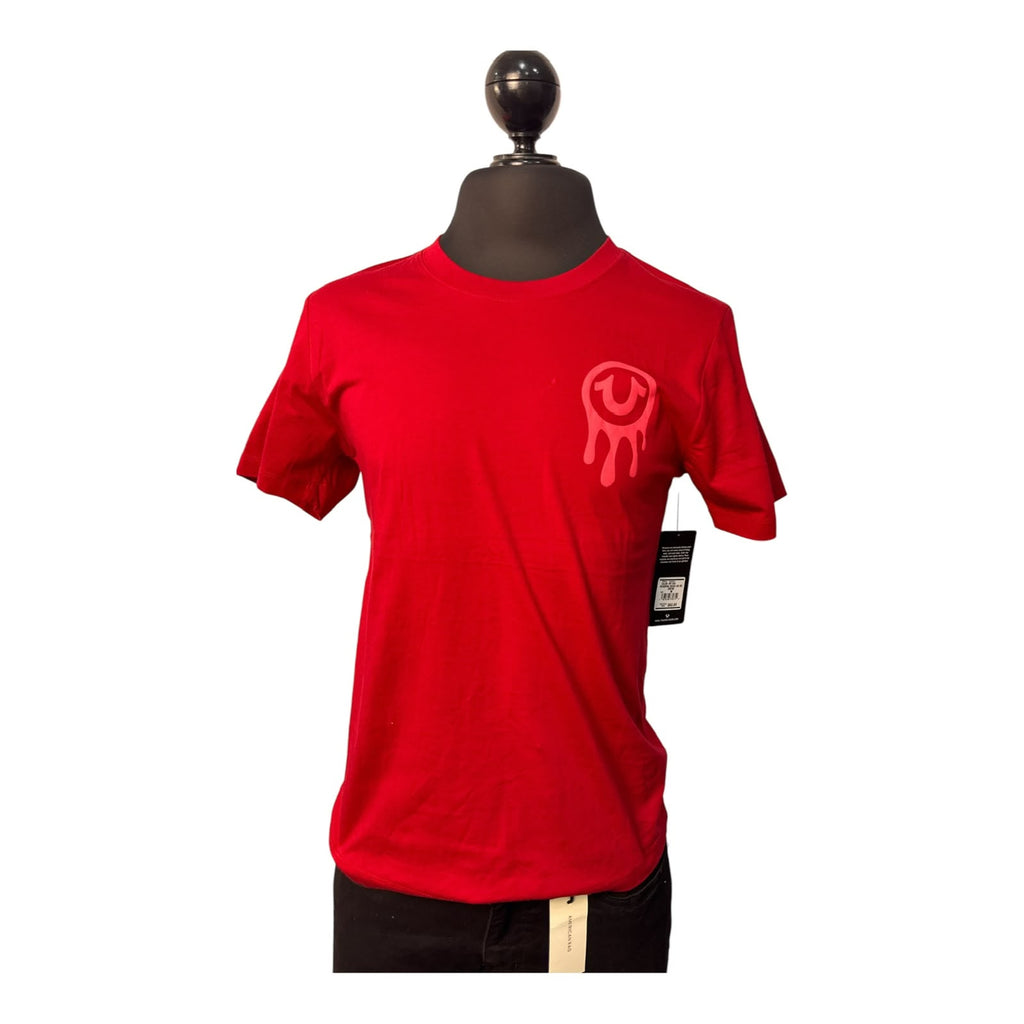 Playera True Religion Buddha Face Roja