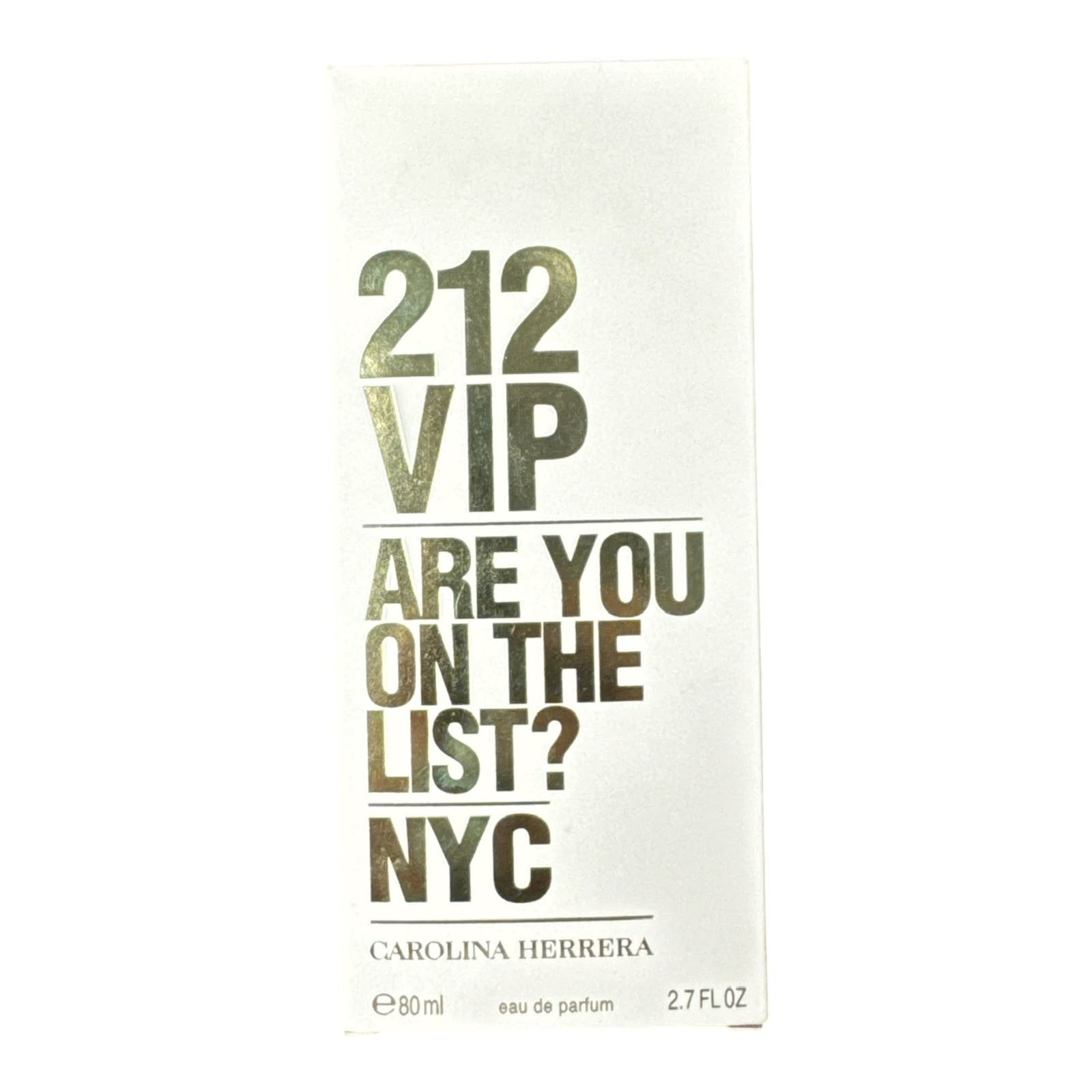 Carolina Herrera 212 VIP Eau de Parfum 80ml – Perfume Original para Hombre