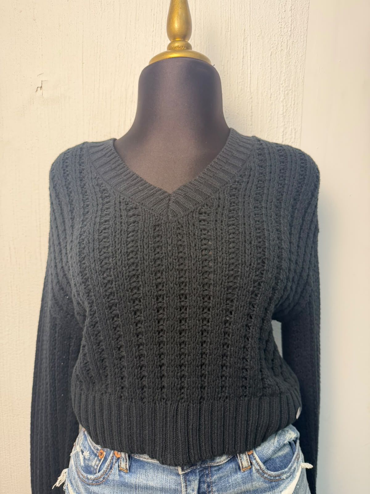 Sueter American Eagle Negro