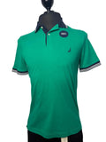 Playera náutica verde