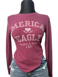 Blusa American Eagle Tinta
