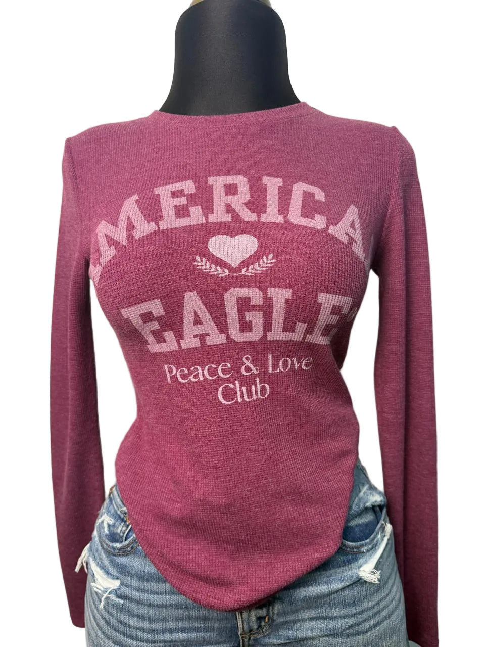 Blusa American Eagle Tinta