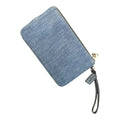 Cartera Coach Doble Cremallera en Denim