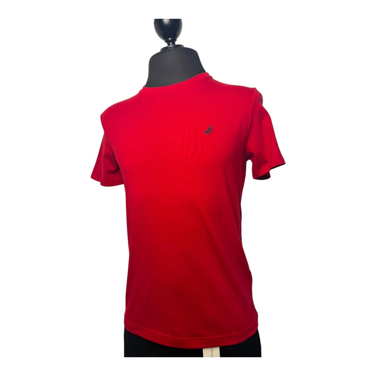 Playera náutica roja