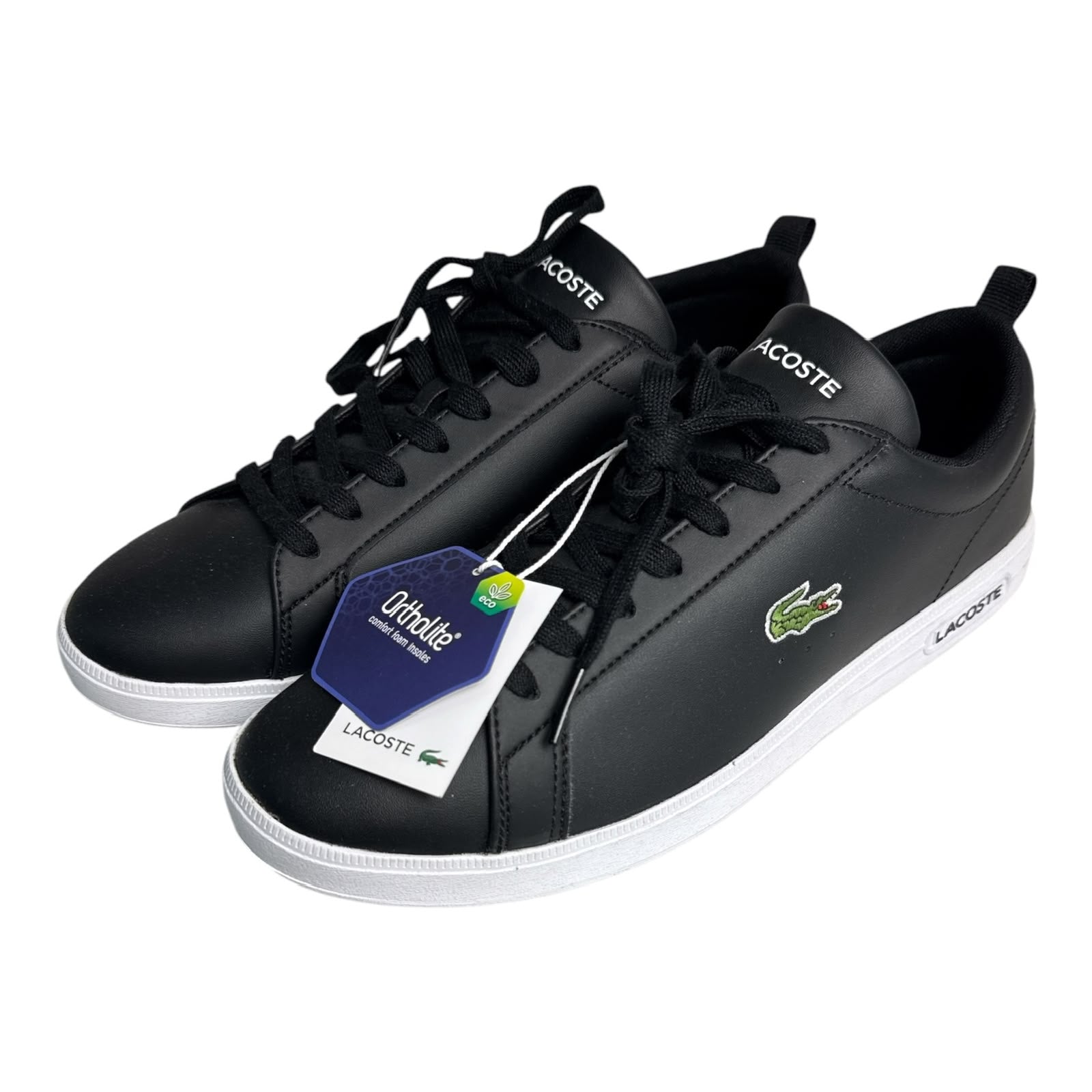Tenis Lacoste negros (2580)